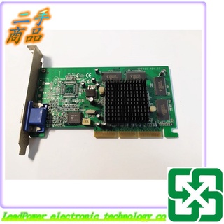 【力寶3C】顯示卡 GCS-MX400A64/M64 64M AGP /編號687