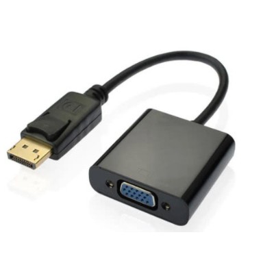 DisplayPort 公 轉 VGA 母 15cm轉接線