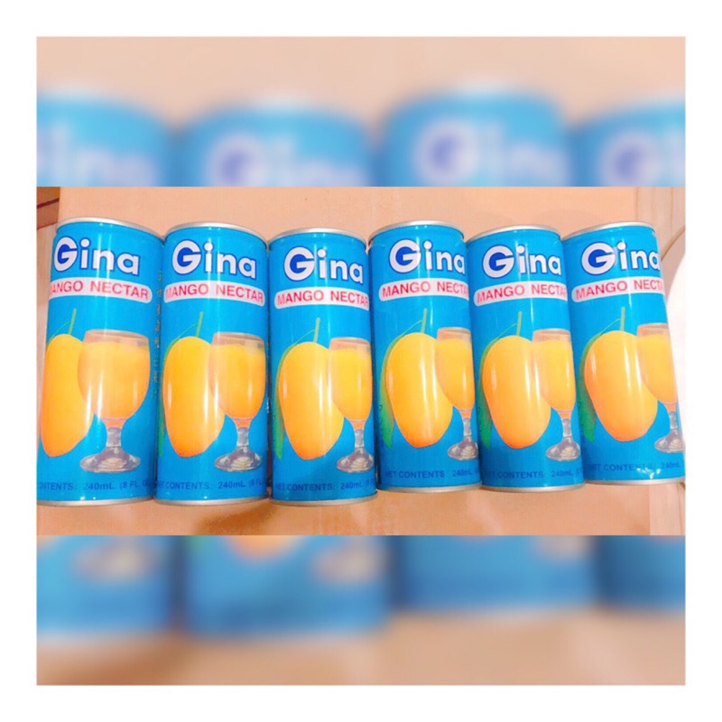 🍋預購🍋 Gina 真雅 菲律賓 芒果汁 35%純果汁 240ml