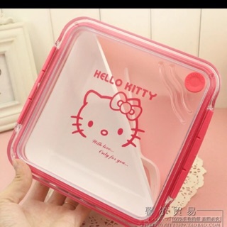 Hello Kitty 多啦a夢 可微波便當盒 水果盒 餅乾盒 餐盒