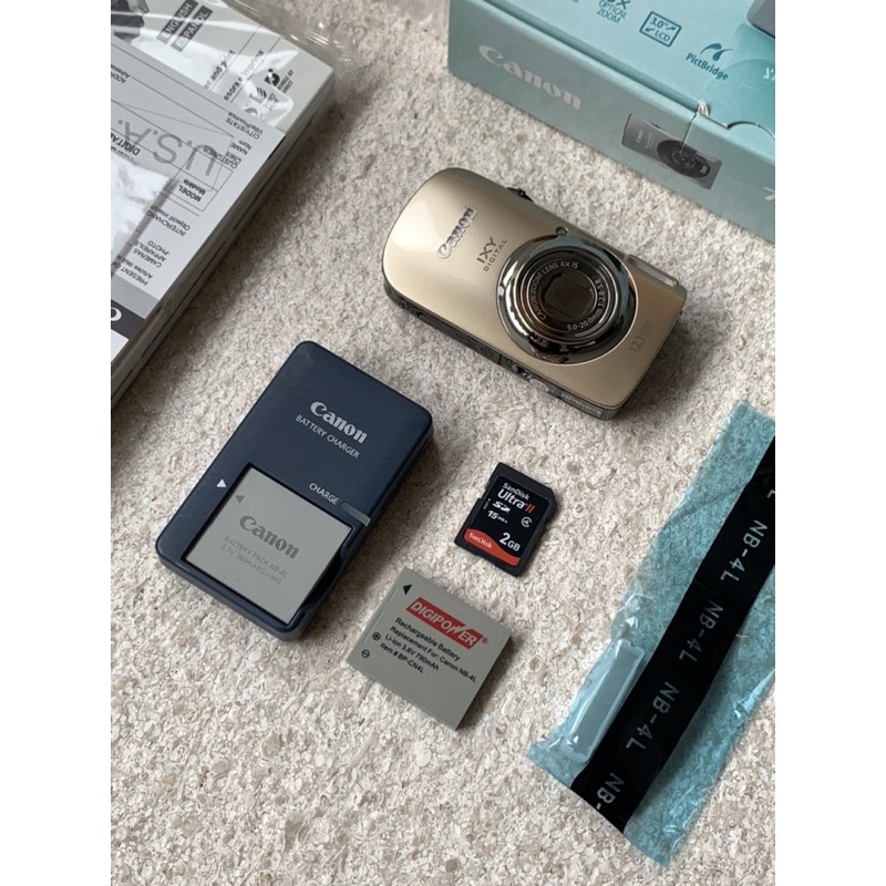 復古佳能 Canon IXY Digital 510 IS (12.1MP) 附超完整原廠配備💥📸🔋🔌I