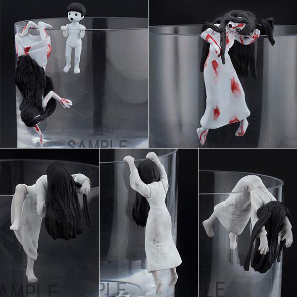 現貨 日本原版預約 揪團 代購 Putitto 系列貞子vs伽椰子杯緣子8入盒玩模型週邊 蝦皮購物