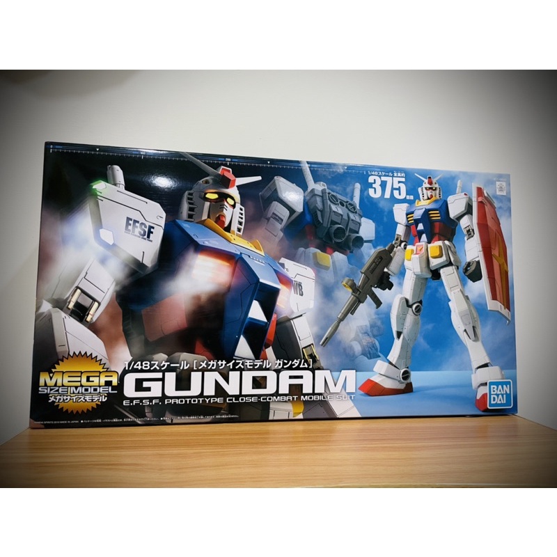 🔥【全新】🔥 BANDAI 鋼彈 MEGA SIZE 1/48 RX-78-2 GUNDAM 初代鋼彈  38cm