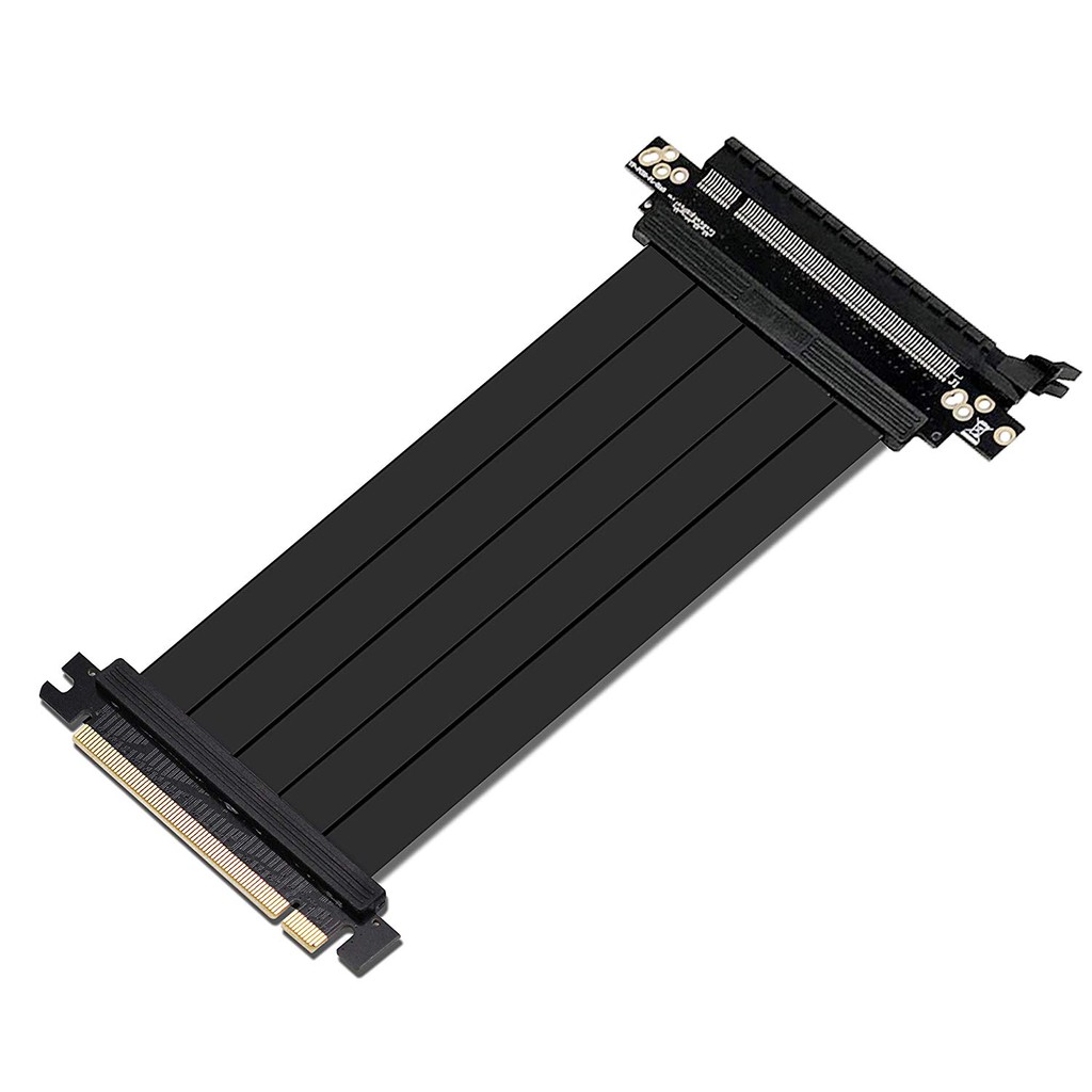 EZDIY-FAB 新型 PCIe3.0 16x VGA 顯示卡 延長線 排線 20cm 180度