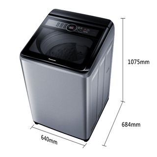 Panasonic 國際牌定頻直立式洗衣機 NA-150MU-L(炫銀灰)