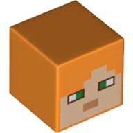 磚家lego 樂高人偶minecraft 創世神alex 頭 蝦皮購物