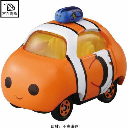 《台灣發貨》日本進口迪士尼tsum海底總動員尼莫造型小車模型車TOMY多美玩具車收藏 伴手禮 禮品
