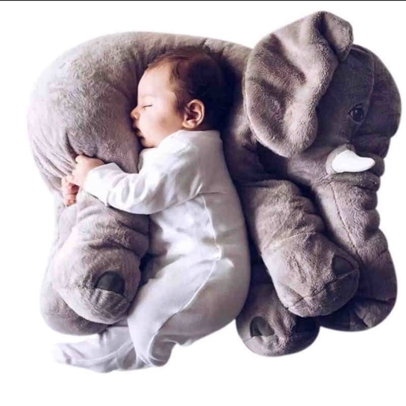 實拍二手如新便宜-舒柔療癒系大象抱枕🐘🐘🐘同ikea大象抱枕 灰色 秋冬季節保暖 雙胞胎