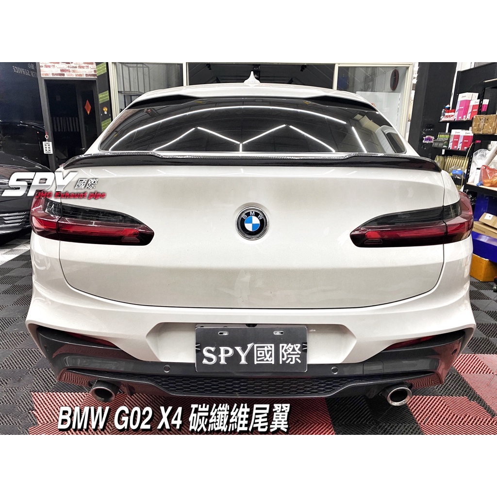 【SPY MOTOR】BMW G02 X4 CS樣式碳纖維尾翼