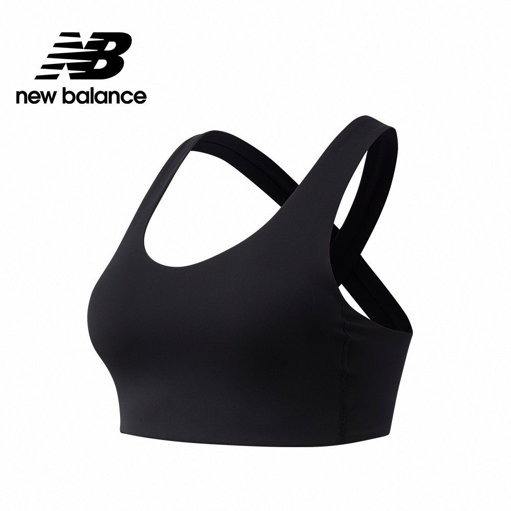 【New Balance】 NB 中衝運動內衣_女性_黑色_AWB11044BK