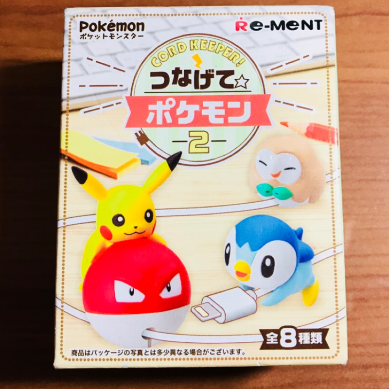 💋 （童心未泯） 日本 正版 Re-MeNT 神奇寶貝 寶可夢 天藍鳥 充電線保護套 保護器 公仔 模型 盒玩 日貨