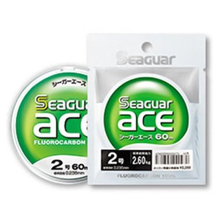 《Seaguar》 新Seaguar ACE 60M (綠) 卡夢線 碳纖線 中壢鴻海釣具館