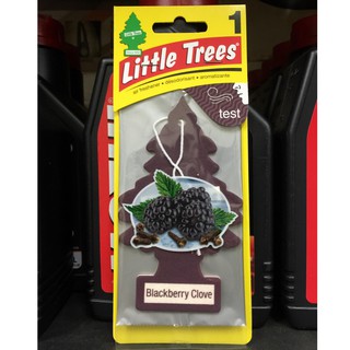 10片【阿齊】Little Trees 小樹香片 芳香片 芳香劑 黑莓丁香 ,適用於 車內、家庭、辦公室