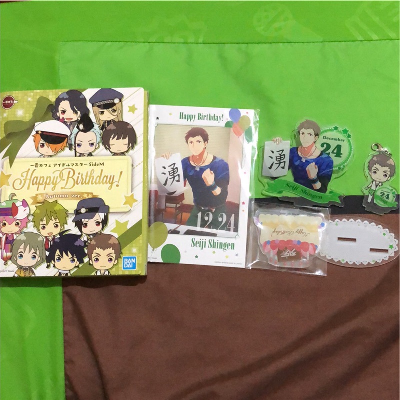 二手 偶像大師sidem 生日套組autumn Ver 信玄誠司 蝦皮購物