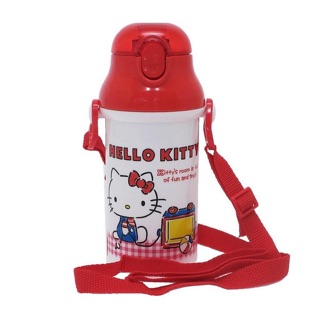凱蒂貓 HELLO KITTY 塑膠彈蓋吸管水壺(PSB4P/400ML)