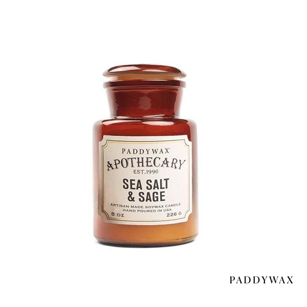 GOODFORIT/美國Paddywax Apothecary Sea Salt&Sage海鹽鼠尾草香氛蠟燭