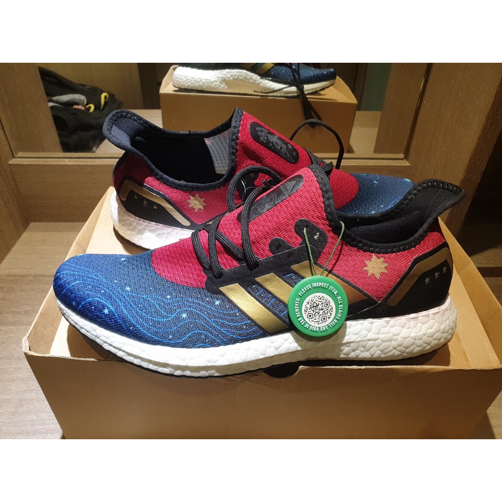 全新 Adidas Speedfactory AM4 AM4CM Captain Marvel US9.5 FV3564