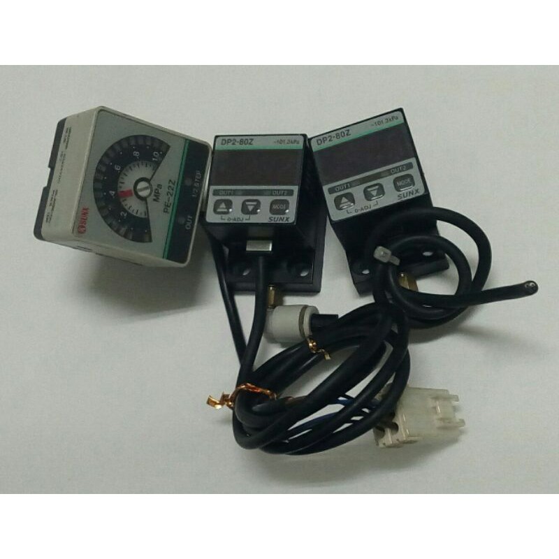 🌞二手現貨保固 神視SUNX松下DP2-80 DP2-80Z數位型、LED 顯示壓力感測器PE-22感測器PE-22Z