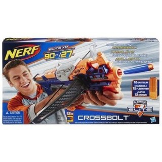 《Tomo屋》NERF 菁英系列 閃電十字弓 CROSSBOLT (打擊者 自由 強襲 殲滅 子彈)