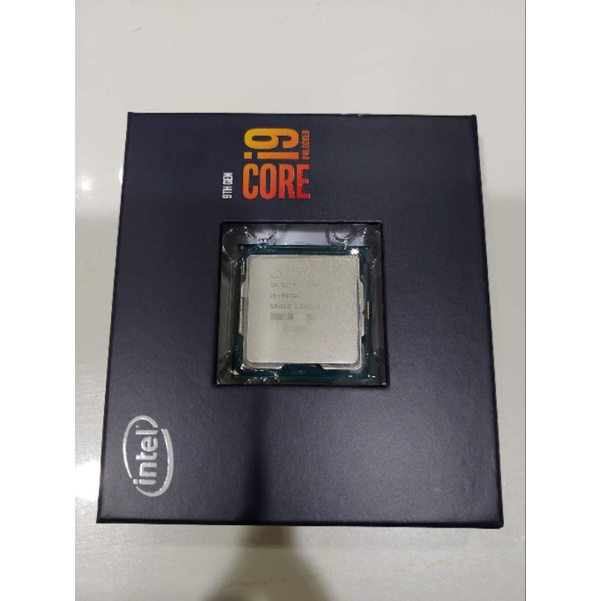 Intel i9-9900k CPU 處理器 完整盒裝