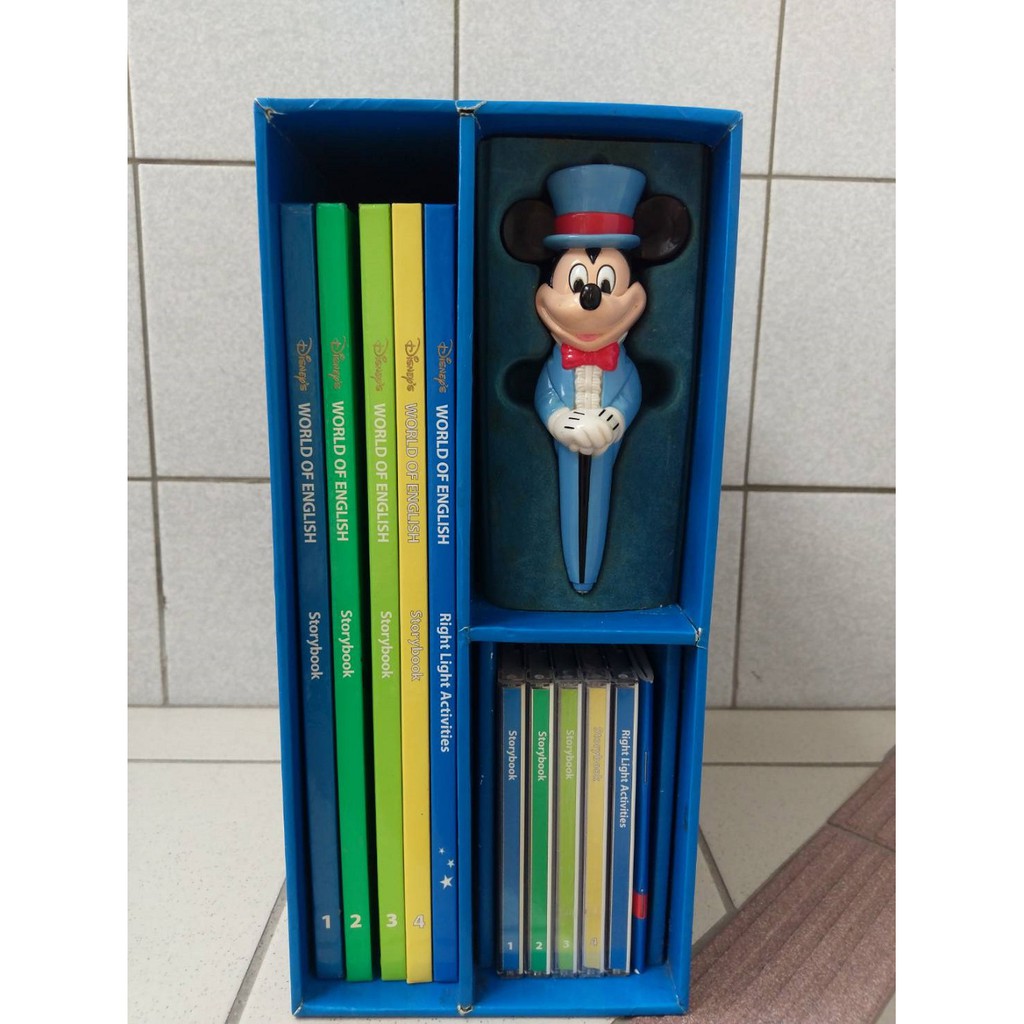 寰宇迪士尼美語storybook 故事系列 米奇對錯筆story Book 寰宇家庭disney 蝦皮購物