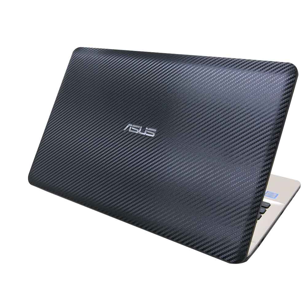 【Ezstick】ASUS X541 X541U X541UV 黑色卡夢紋 機身貼 (含上蓋貼、鍵盤週圍貼)