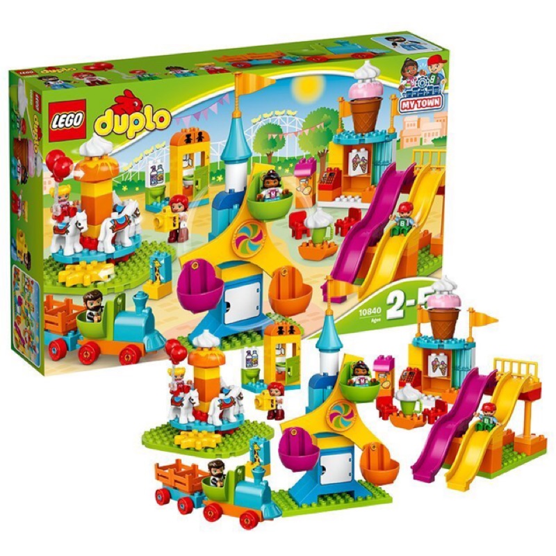 《二姆弟》樂高 LEGO 10840 得寶系列 遊樂園