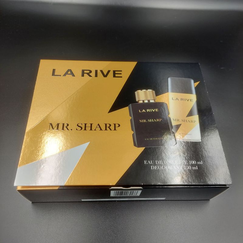 LA  RIVE MR.SHARP 男性淡香水禮盒