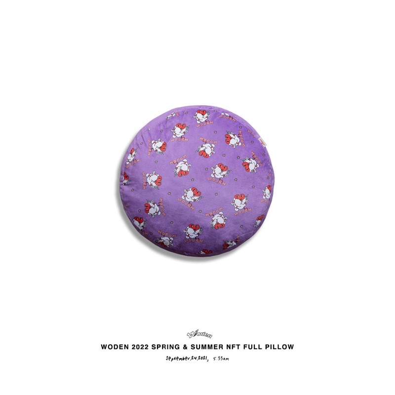 WODEN 2022 Spring & Summer NFT LOGO Pillow 抱枕