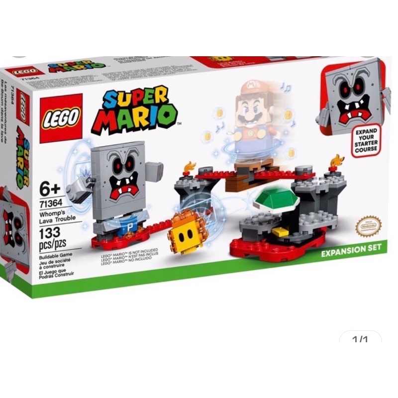 LEGO Super Mario 71364 超級瑪利歐碰碰的熔岩之亂