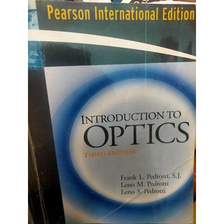 光學 OPTICS 光學 幾何光學。 optics物理光學 optic