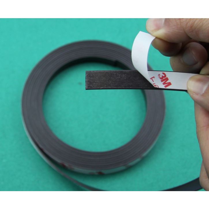 軟性磁條 寬1cm, 2cm, 3cm 3M背膠 橡膠軟磁鐵 冰箱門 磁性紗窗磁條 對吸吸鐵石 軟磁條