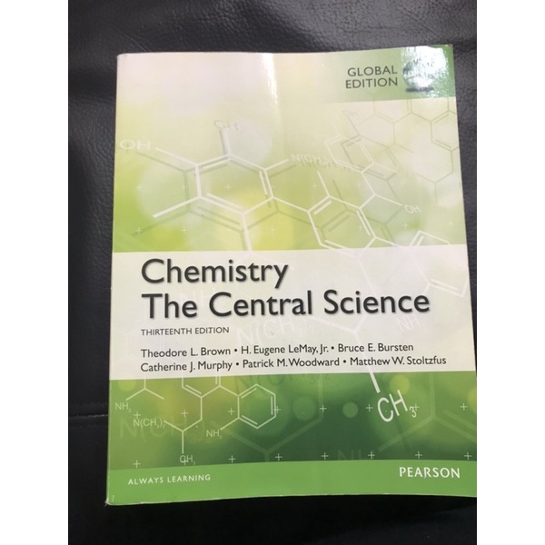 ［二手課本］普通化學 普化 大學 課本 原文書 Chemistry The Central Science 化學