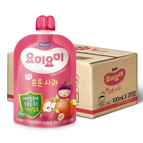 [Maeil] YomiYomi 李子 / 蘋果汁 (100 ml x 20入)