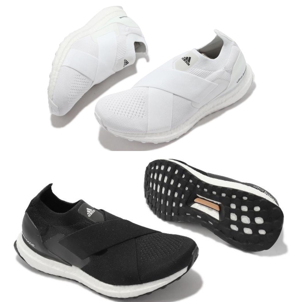 Adidas ULTRABOOST SLIP-ON DNA 女跑鞋 黑GX5084 白GX5083