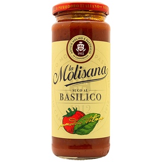 La Molisana 羅勒番茄義大利麵醬 340g (效期2025/3/27)