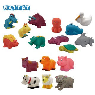 美國【B.Toys】洗澡玩具(恐龍/海洋/農場)_Battat系列 -MiffyBaby