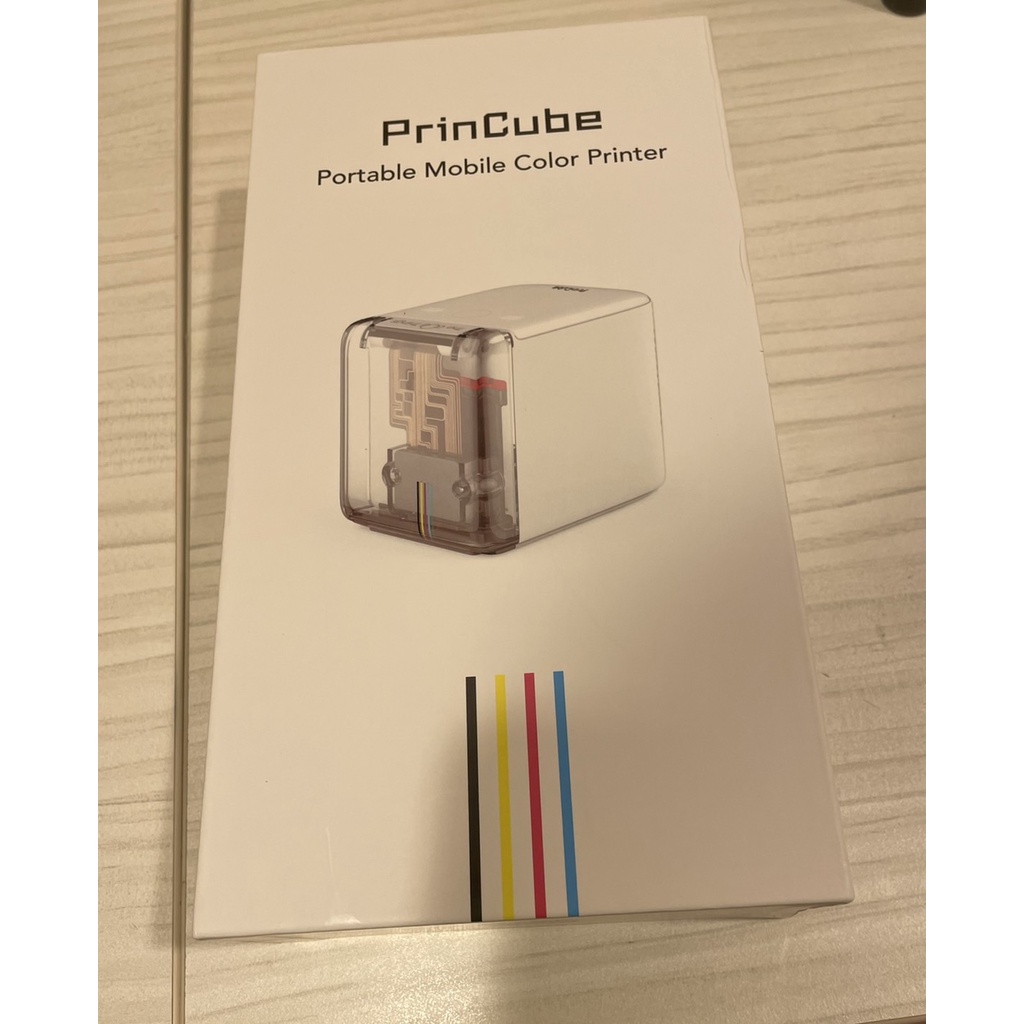 PrinCube 口袋彩色隨身印刷機(含兩顆墨水) MBrush手持打印機輕巧