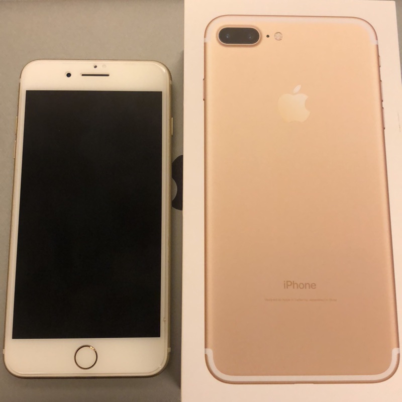 iPhone 7 Plus 128G 金 台中市面交