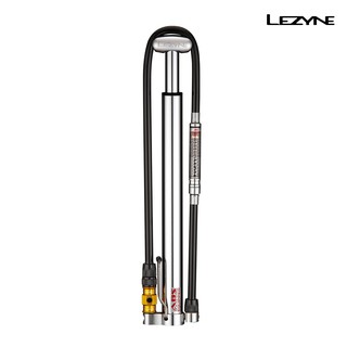 【LEZYNE】 迷你立式打氣筒-含表(120 PSI) MICRO FLOOR DRIVE HPG 亮銀