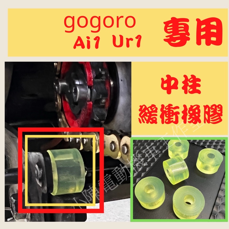 gogoro 中柱 緩衝橡膠 [當天出貨] EC05 AI1 gogoro2 Ur1 橡皮 緩衝墊 中柱橡皮 橡膠 配件