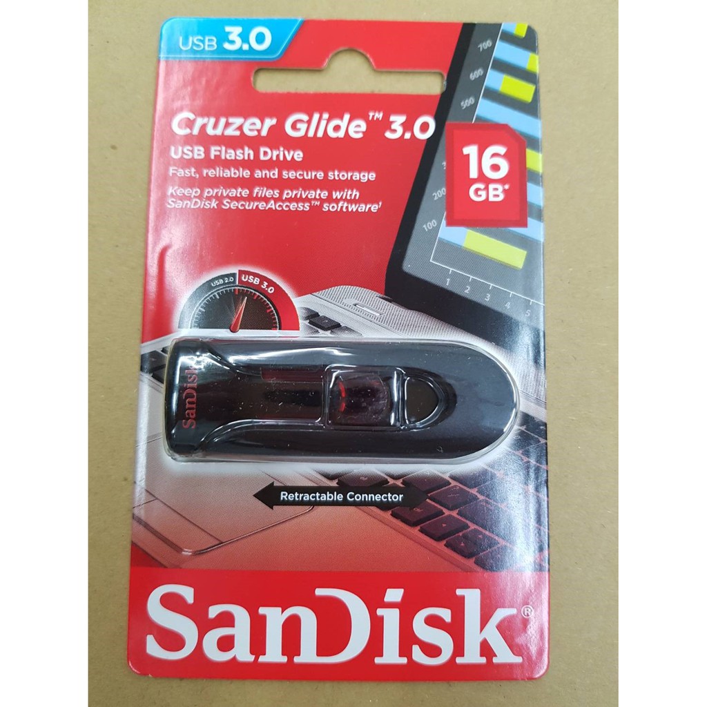 [5年保固] SanDisk CZ600 Cruzer Glide USB 伸縮隨身碟 USB3.0 128G 256G