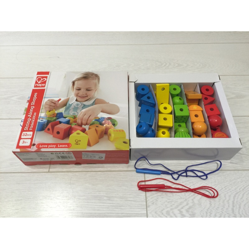 hape string along shapes