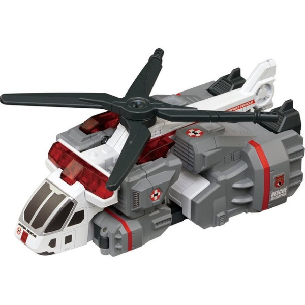 TOMICA 緊急救援隊 變形機器人-直升機