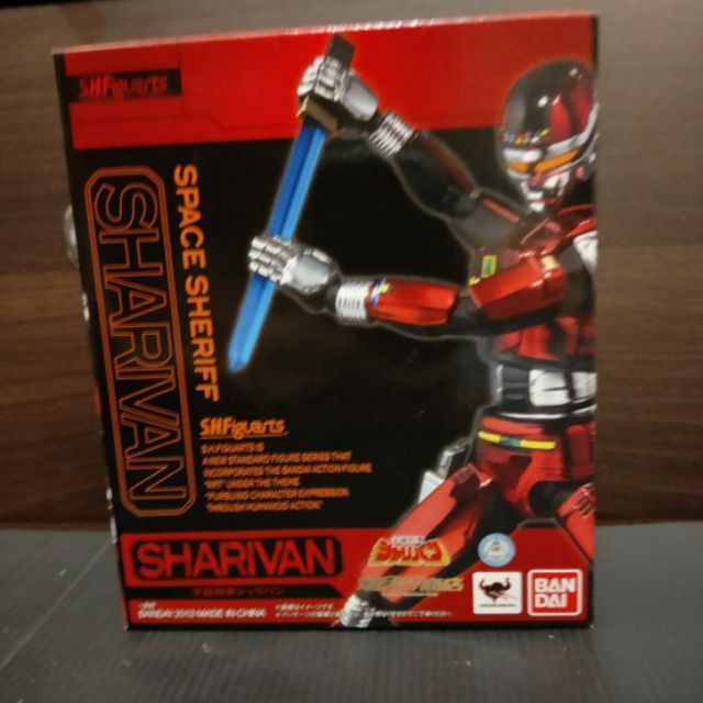Bandai Shf 紅色宇宙刑事夏利邦sharivan 日版魂商店限定 蝦皮購物