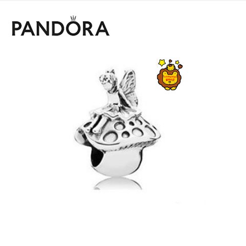 獅子環球正品代購 潘朵拉 Pandora 925銀 天使香菇造型串珠 正品代購