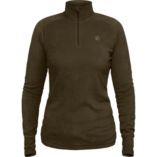 Fjallraven Skare Half Zip 女款 半開襟排汗衣 立領排汗衣 F89766-633 深橄欖