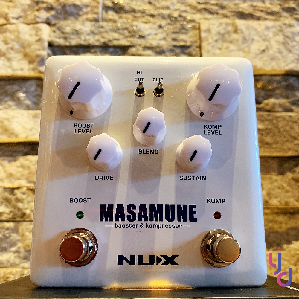 全新正品 Nux Masamune Boost Compressor 電吉他 效果器 可切換模式 一機兩用 贈電源 免運