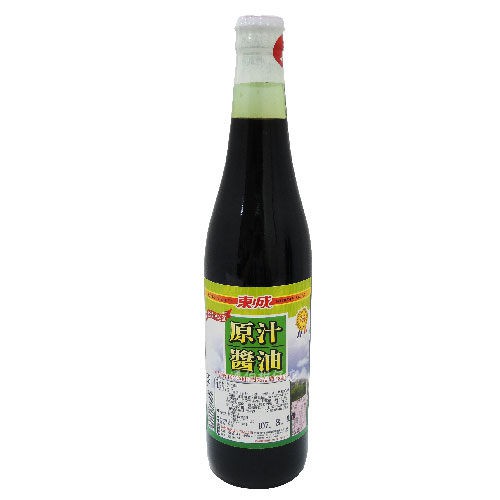 東成 原汁醬油 520CC 玻璃瓶
