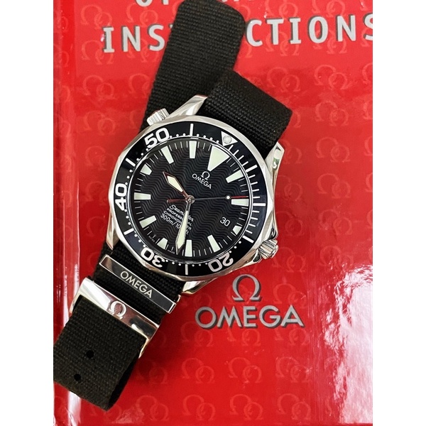 原裝正品Omega Seamaster Diver  Black Dial 41  海馬300 非勞力士 黑水鬼 007